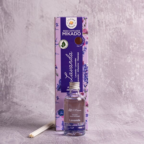 Αρωματικό Χώρου 50ml Με Στικς La Casa De Los Aromas 034351 Λεβάντα