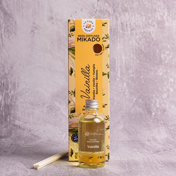 Αρωματικό Χώρου 50ml Με Στικς La Casa De Los Aromas 034368 Βανίλια