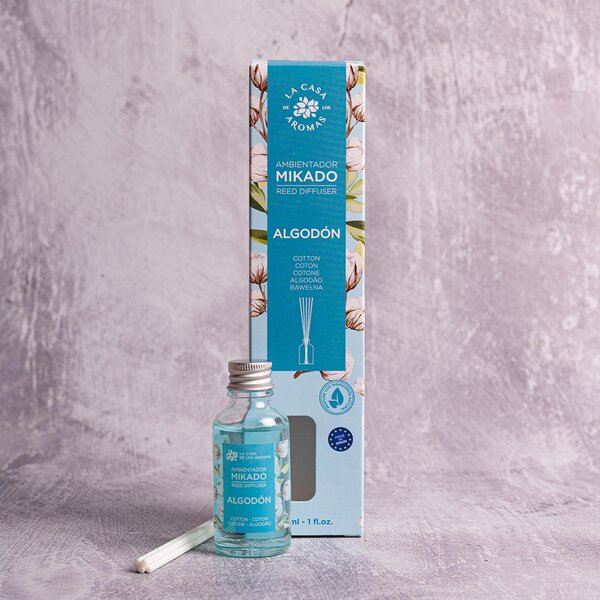 Αρωματικό Χώρου 30ml Με Στικς La Casa De Los Aromas 060329 Βαμβάκι