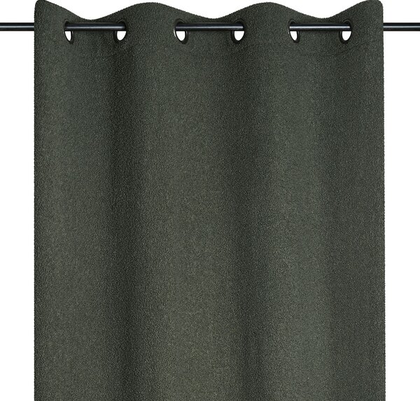 Κουρτίνα Μπουκλέ (140x260) Με Τρουκς S-F Paddou Khaki R6D525004