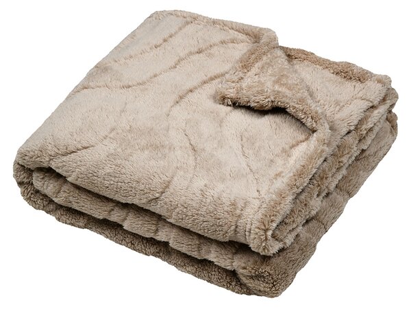 Κουβέρτα Καναπέ Fleece (130x160) S-F Fauves Naturel P2D939003