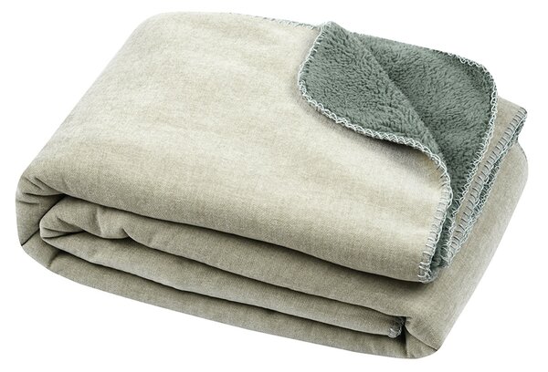 Κουβέρτα Καναπέ Fleece 2 Όψεων (130x150) S-F Emmy Vert P2D917001