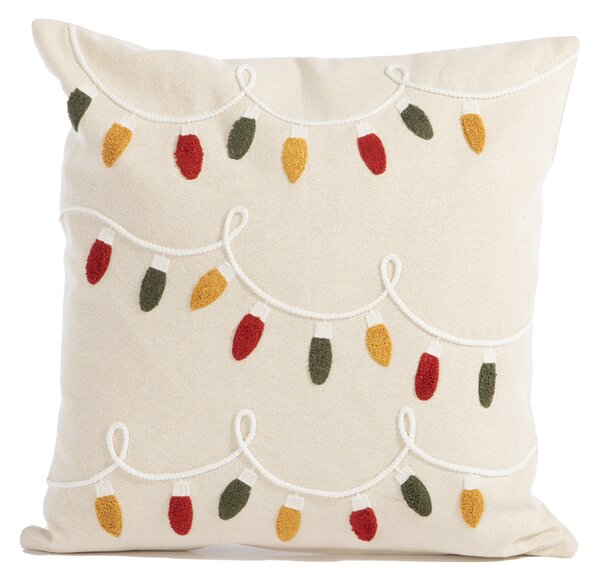 Χριστουγεννιάτικο Μαξιλάρι (45x45) Nef-Nef Homeware Happy Holiday Lights