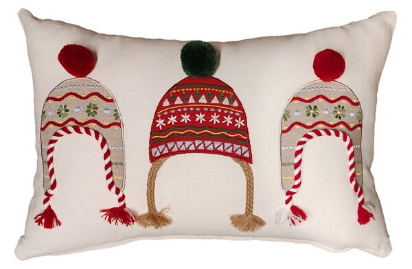 Χριστουγεννιάτικο Μαξιλάρι (30x45) Nef-Nef Homeware White Christmas