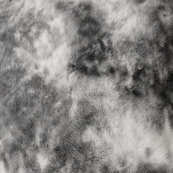 Διακοσμητική Μαξιλαροθήκη Γούνινη (45x45) Aslanis Home Rabbit Fur Γκρι