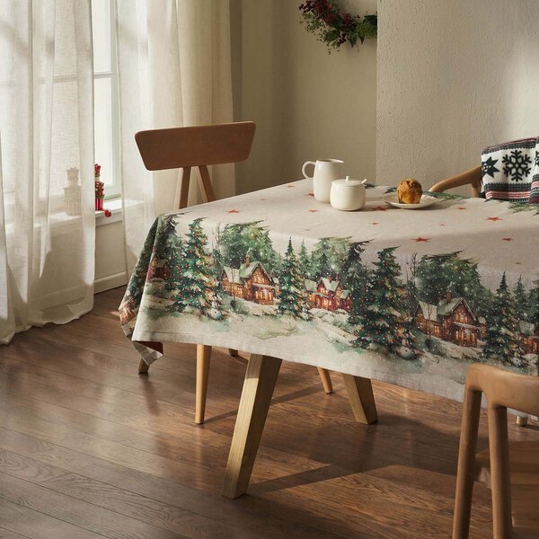 Χριστουγεννιάτικο Τραπεζομάντηλο (135x135) Gofis Home Xmas 205
