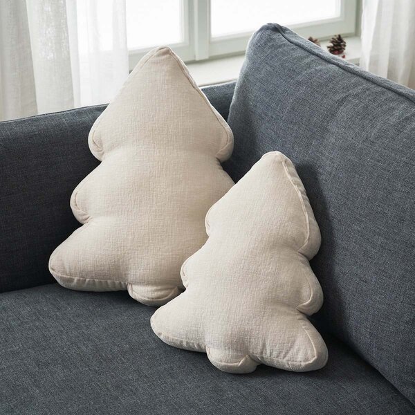 Χριστουγεννιάτικο Μαξιλάρι (28x36) Gofis Home Xmas Ecru 283/05
