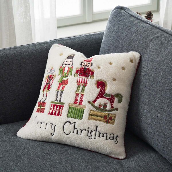 Χριστουγεννιάτικη Μαξιλαροθήκη (43x43) Gofis Home Xmas 314