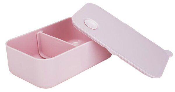 Φαγητοδοχείο Με Χωρίσματα 1lt (19x11.5x6.5) Homely Rose Quartz 01-35259
