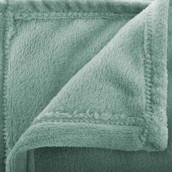 Κουβέρτα Fleece Ημίδιπλη (180x230) A-S Ollis Celadon 156048Q