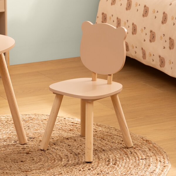 Παιδική Καρέκλα (26x26x49) A-S Sweet Bear Beige 174315C