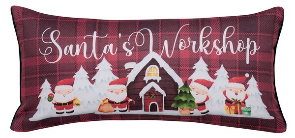 Χριστουγεννιάτικο Μαξιλάρι 2 Όψεων (30x60) Kentia Loft Snow 259