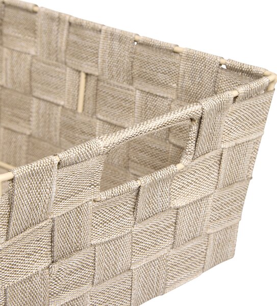 Καλάθι Αποθήκευσης (28x20x11) F-V Lise Beige 211420B