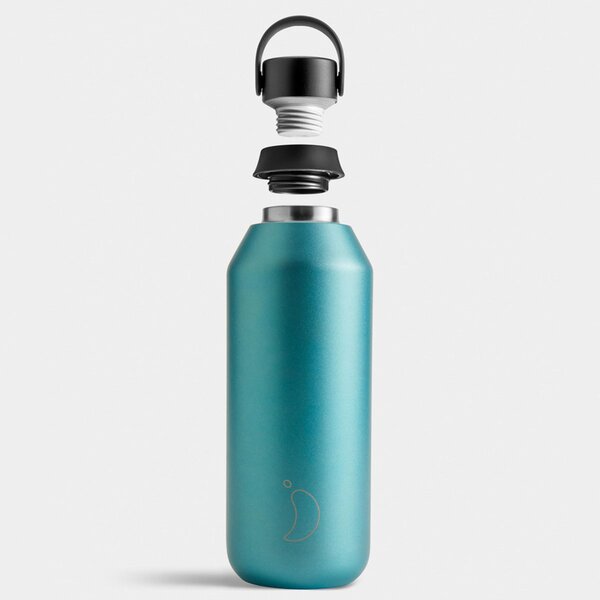 Μπουκάλι Θερμός 500ml Chilly's Series 2 Bottle Metallic Atlantis
