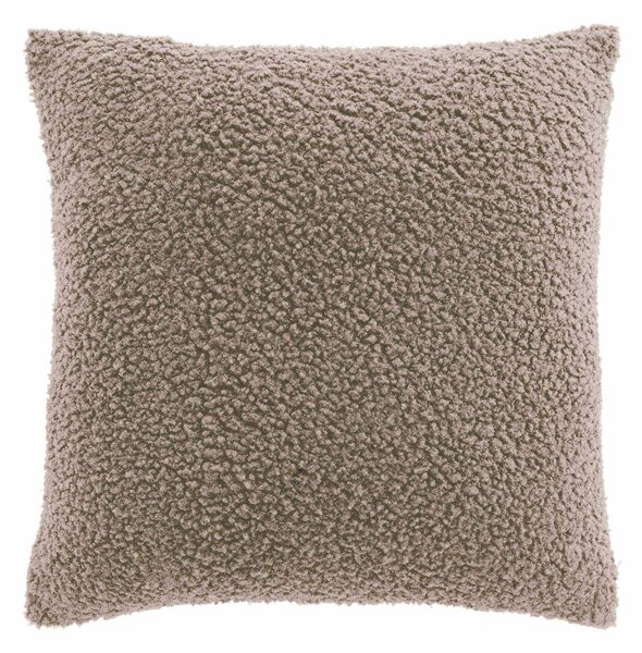 Διακοσμητική Μαξιλαροθήκη Μπουκλέ (40x40) L-C Woolen Sable 1612921