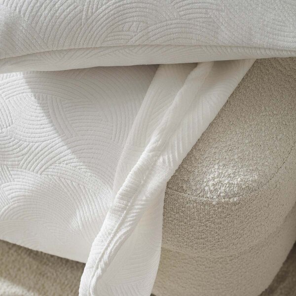 Ριχτάρι Καναπέ Διθέσιου Βελουτέ (180x250) Gofis Home Nimbus Polar White 447/26