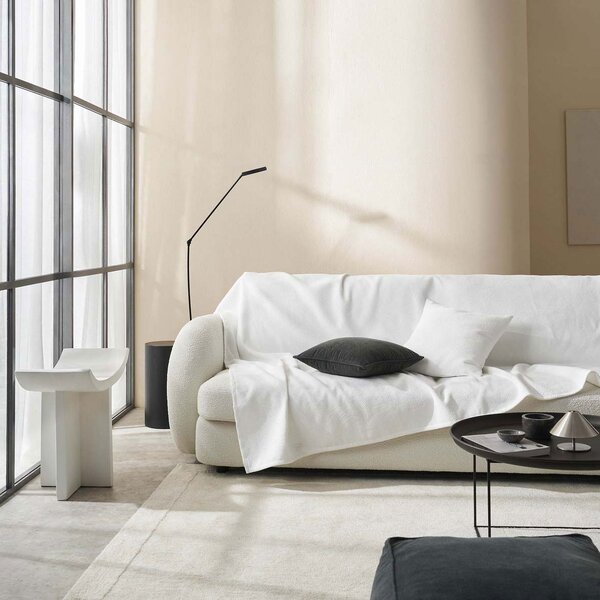 Ριχτάρι Καναπέ Διθέσιου Βελουτέ (180x250) Gofis Home Nimbus Polar White 447/26