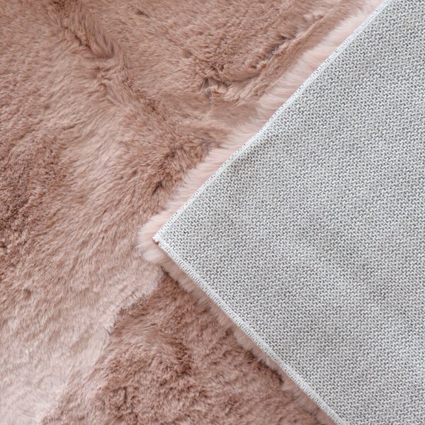 Χαλί Γούνινο (120x170) Ravelia Fluffy Pink
