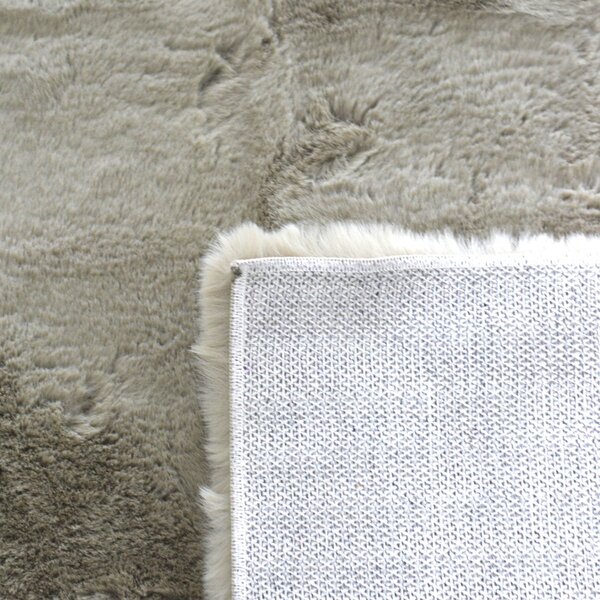 Χαλί Γούνινο (150x200) Ravelia Fluffy Taupe