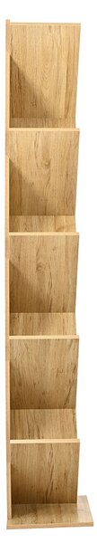 Βιβλιοθήκη Δαπέδου 8 Θέσεων (40x30x174) Spitishop Libro Natural