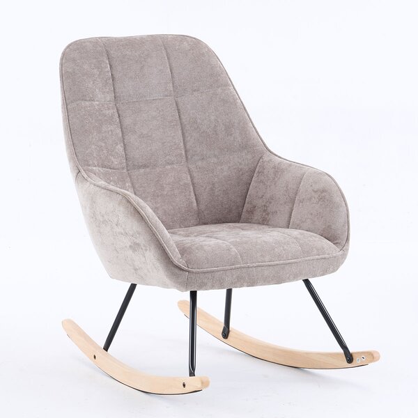 Κουνιστή Πολυθρόνα (89x71x94) Spitishop Harbor Taupe