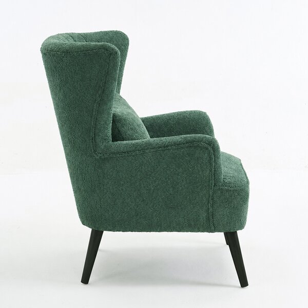 Πολυθρόνα Μπουκλέ (79x76.5x95.5) Spitishop Embrace Green