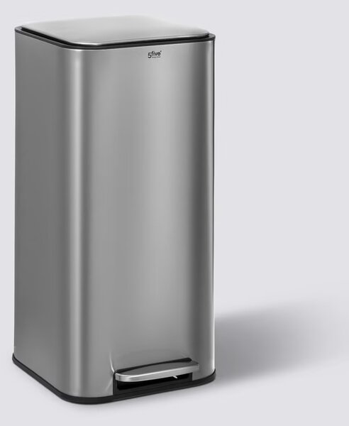 Κάδος Απορριμμάτων (33x29x63) F-V 30lt Delta Stainless 206702