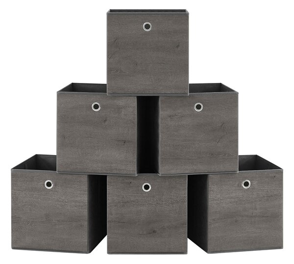 Κουτιά Αποθήκευσης (Σετ 6τμχ) Songmics RFB102G01