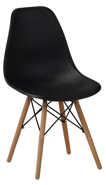 Καρέκλα Τραπεζαρίας (44x56x81) Spitishop Urban Black