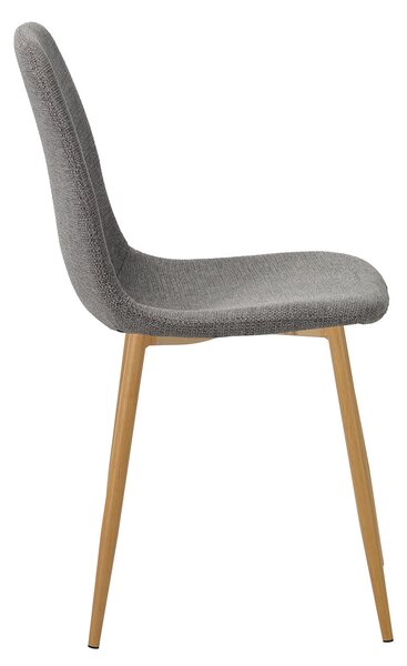 Καρέκλα Τραπεζαρίας (58.5x55x93) Spitishop Daily Natural/Grey