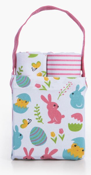 Πασχαλινά Ποτηρόπανα Δώρου (Σετ 3τμχ) Nef Nef Homeware Easter Eggs