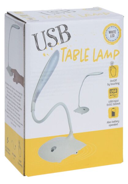 Πορτατίφ Αφής Με USB K-M White FC4500460