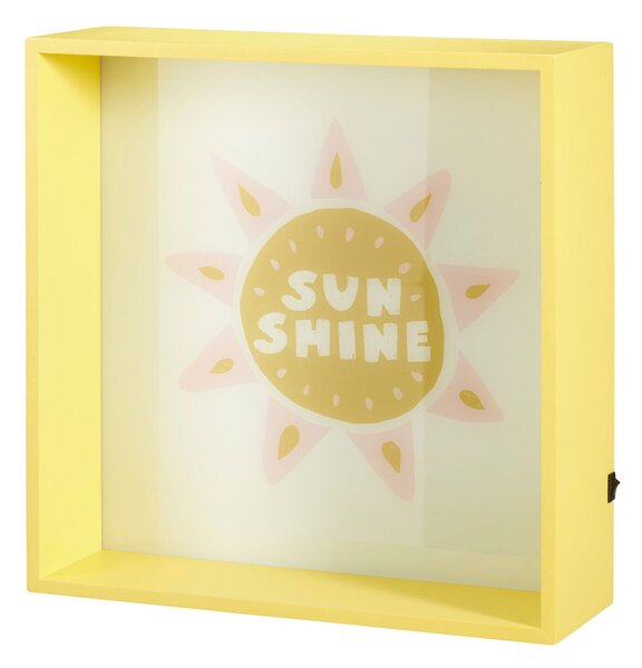Διακοσμητικό Τοίχου Με Led (30x10x30) K-M Sunshine DD1200020