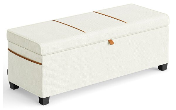 Ταμπουρέ Με Αποθηκευτικό Χώρο (110x40x40) Songmics LSF533W01