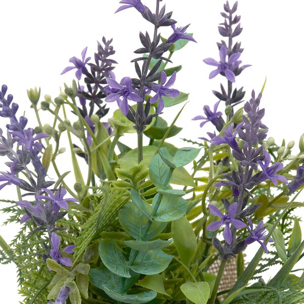 Τεχνητό Λουλούδι Σε Γλάστρα 29εκ. A-S Lavender 214055