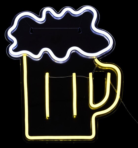 Διακοσμητικό Φωτιστικό Τοίχου LED Με USB A-S Beer 213773