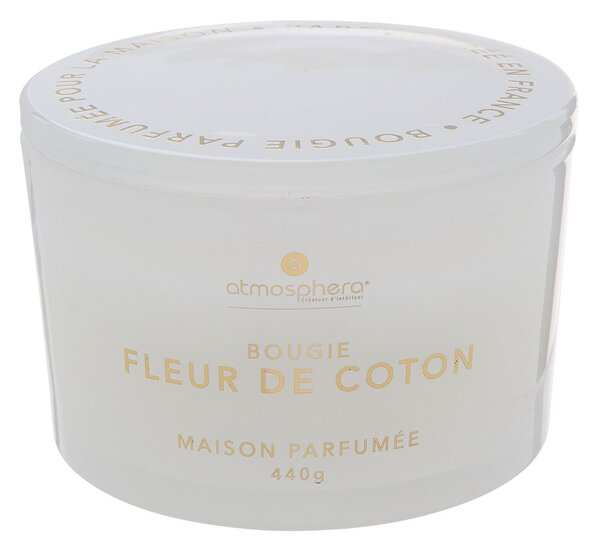 Κερί Αρωματικό 440gr (Φ13x9) A-S Glowy Cotton 214889B