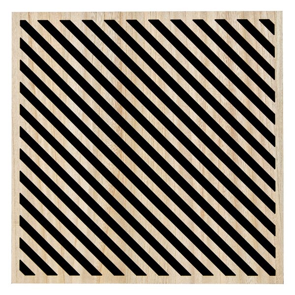 3D Πάνελ Τοίχου Ξύλινο (58x58) A-S Eileen Stripes 215585
