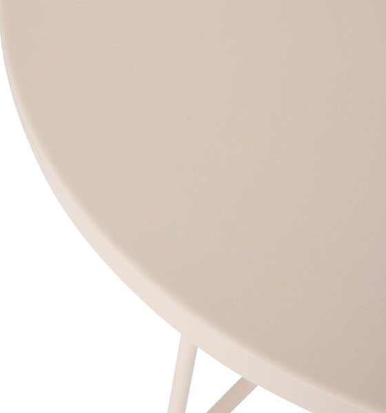 Βοηθητικό Τραπεζάκι (Φ38x42) A-S Latte Beige 213065A