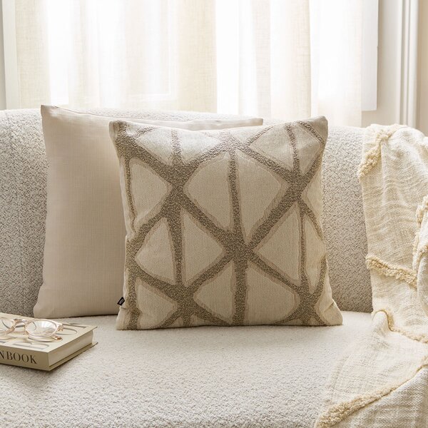 Διακοσμητικό Μαξιλάρι 2 Όψεων (40x40) A-S Dune Beige 215426A