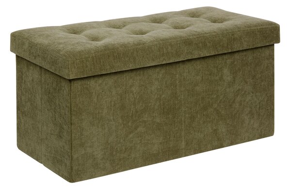 Ταμπουρέ Με Αποθηκευτικό Χώρο (76x38x38) A-S Lysandre Khaki 140091I