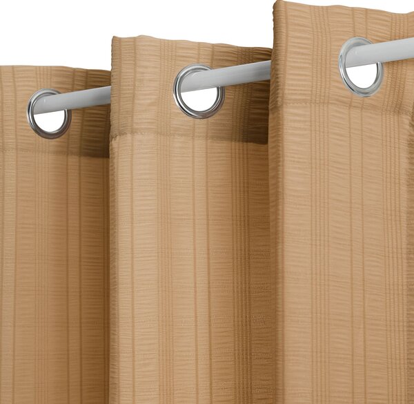Κουρτίνα (140x240) Με Τρουκς A-S Noa Beige 215318B