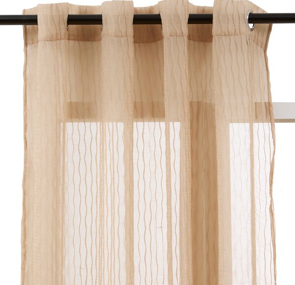 Κουρτίνα (140x240) Με Τρουκς A-S Mila Beige 215316B