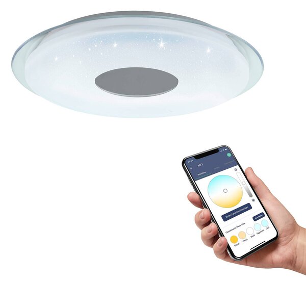 EGLO connect Lanciano-Z LED φωτιστικό οροφής Ø 45cm