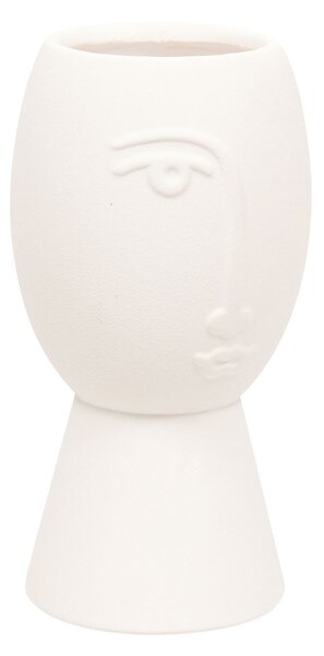 Διακοσμητικό Βάζο (Φ10.5x19.8) A-S Pam 214080 White