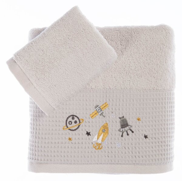 Παιδικές Πετσέτες (Σετ 2τμχ) Nef-Nef Homeware Baby My Universe 420gsm