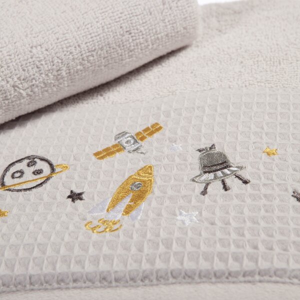 Παιδικές Πετσέτες (Σετ 2τμχ) Nef-Nef Homeware Baby My Universe 420gsm
