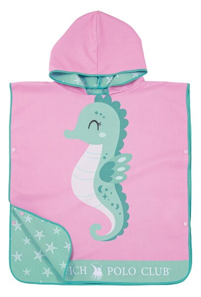 Παιδικό Πόντσο Microfiber (50x115) 2 Όψεων Greenwich Polo Club Junior 4176