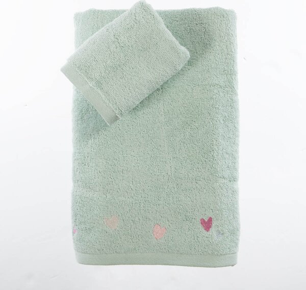 Παιδικές Πετσέτες (Σετ 2τμχ) Nef-Nef Homeware Junior Hearts Attack 420gsm