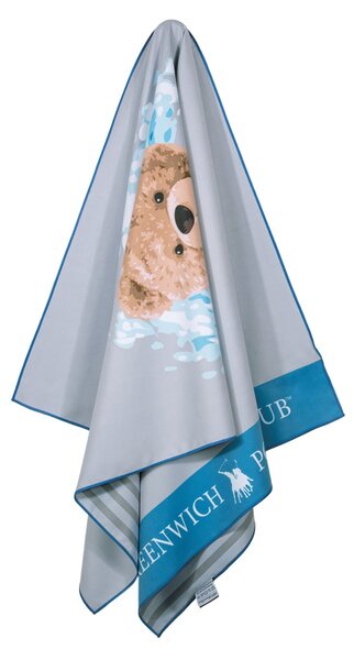 Παιδική Πετσέτα Θαλάσσης Microfiber 2 Όψεων (70x140) Greenwich Polo Club Junior 4179